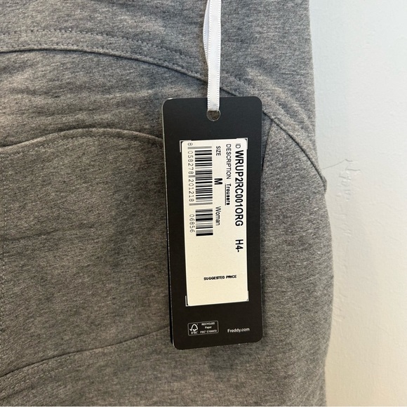 Women’s Freddy WRUP Skinny Trousers, Gray, Medium - Picture 7 of 9